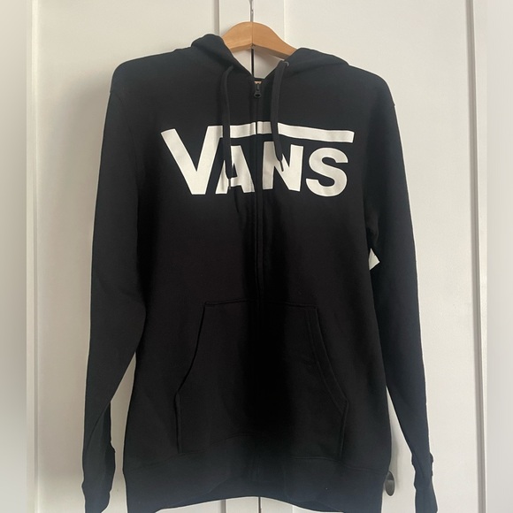 Vans Other - Vans black zip up hoodie, size men’s small